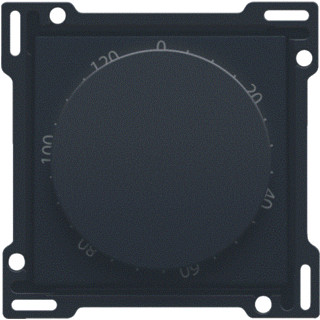 Niko Pure draaiknop timer zwart
