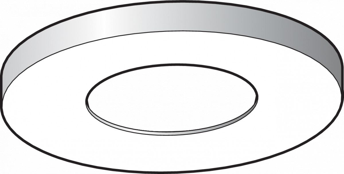 Niko Detectors Sierring Voor P4XMR- en M4XMR-opbouwmelders, wit