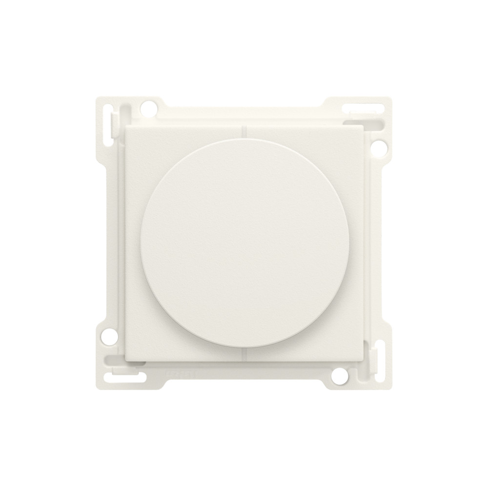 Niko Switches & Sockets Afwerkingsset 1-0-2 voor draaischakelaar voor motoren, cotton white te
