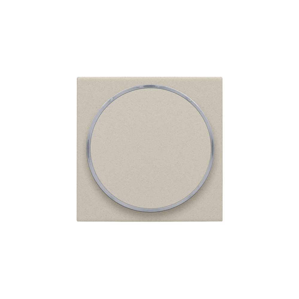 Niko Switches & Sockets Afwerkingsset Met doorschijnende ring zonder symbool voor drukknop 6 A