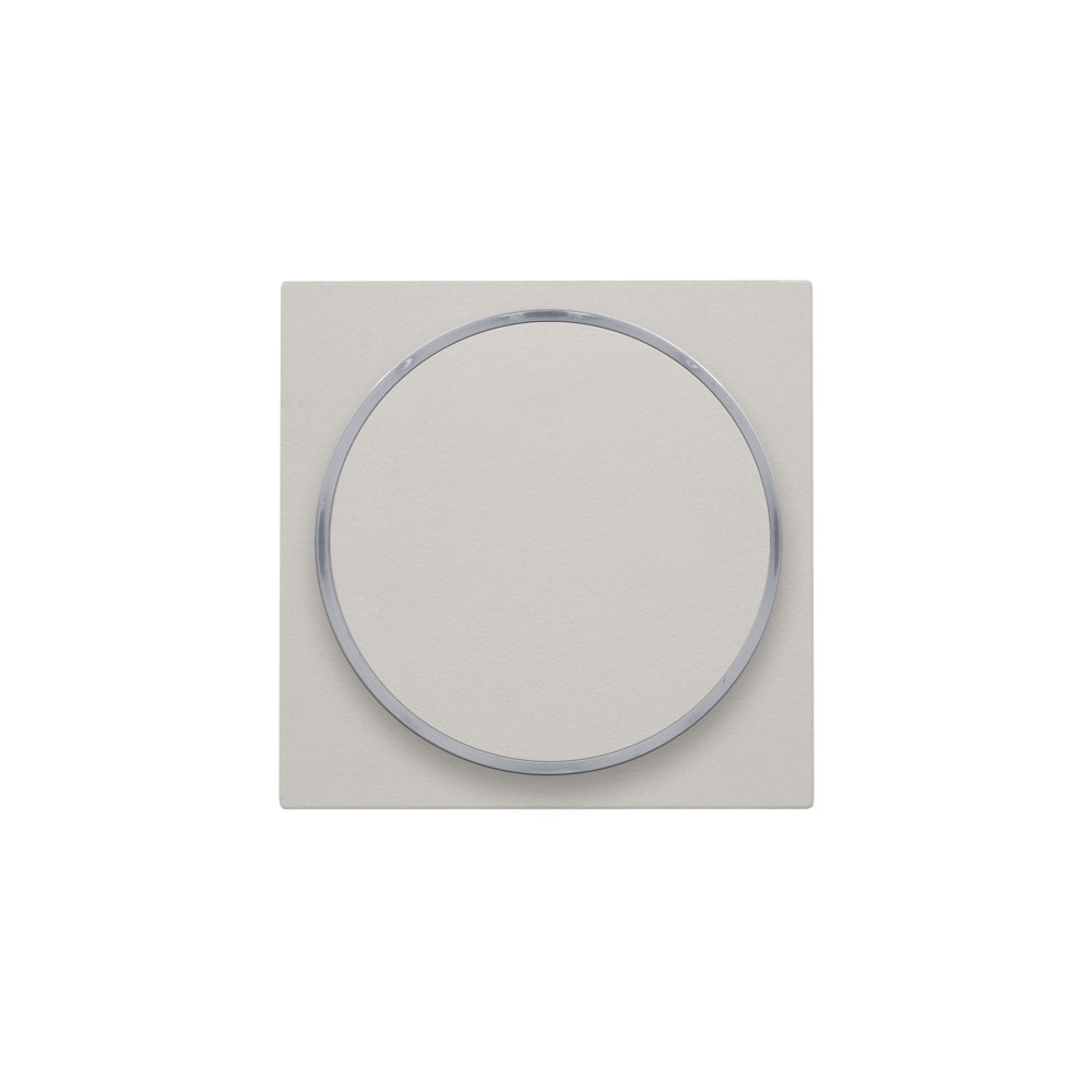 Niko Switches & Sockets Afwerkingsset Met doorschijnende ring zonder symbool voor drukknop 6 A