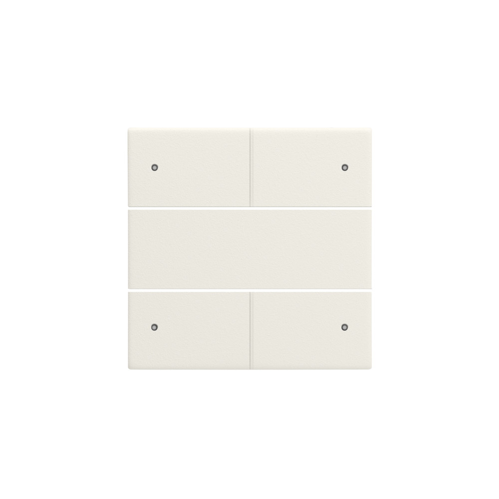 Niko Switches & Sockets Afwerkingsset Voor 4-voudige potentiaalvrije drukknop 24 V met leds, C