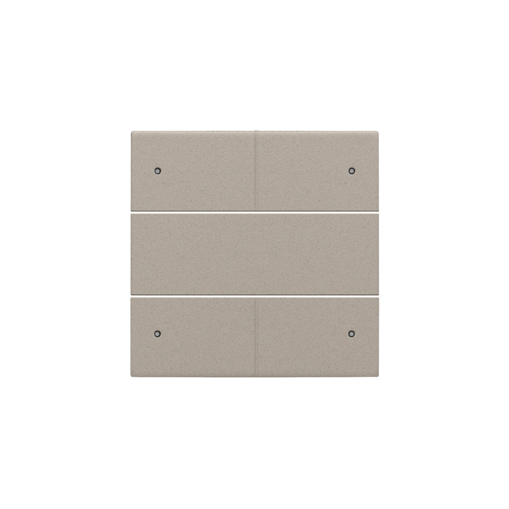 Niko Switches & Sockets Afwerkingsset Voor 4-voudige potentiaalvrije drukknop 24 V met leds, C