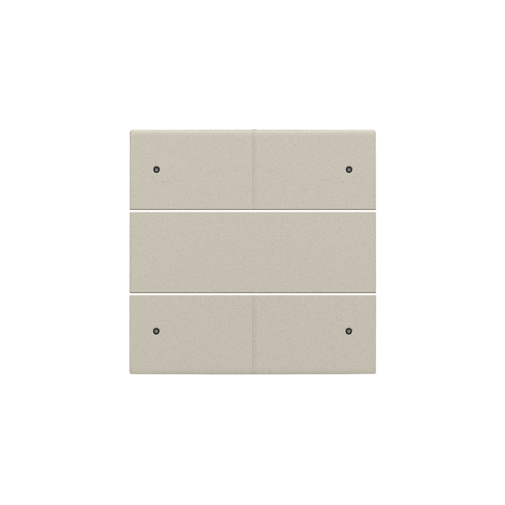 Niko Switches & Sockets Afwerkingsset Voor 4-voudige potentiaalvrije drukknop 24 V met leds, S