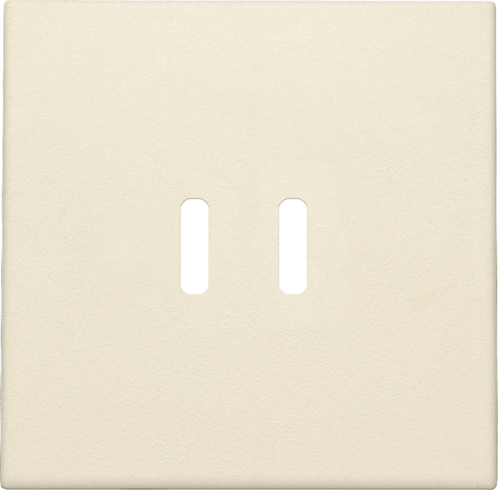 Niko Switches & Sockets Afwerkingsset Voor dubbele smart usb-C-lader, cream