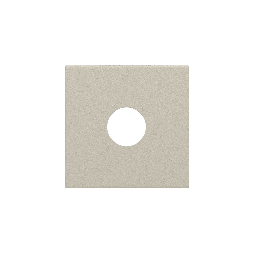 Niko Switches & Sockets Afwerkingsset Voor enkelvoudige coaxaansluiting voor TV, sand textured