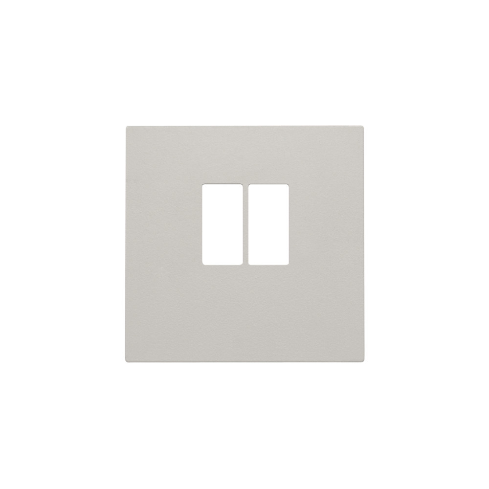 Niko Switches & Sockets Afwerkingsset Voor enkelvoudige luidsprekeraansluiting, light grey