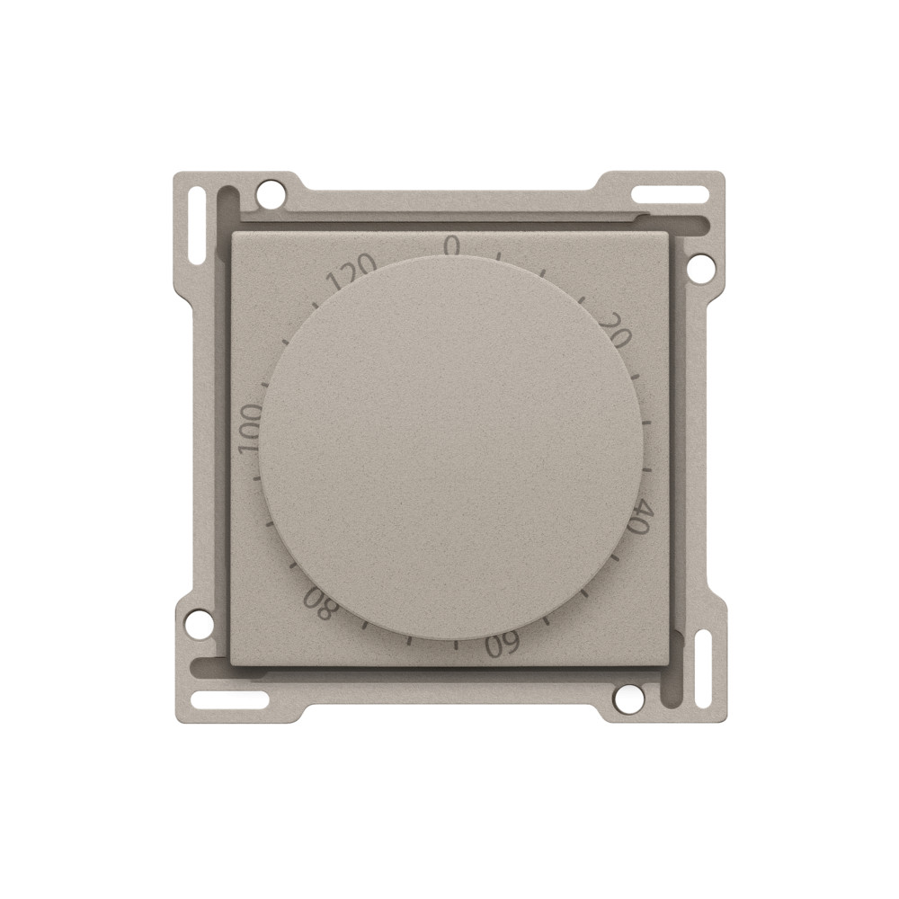 Niko Switches & Sockets Afwerkingsset Voor timer regelbaar tot 120 min., claystone textured