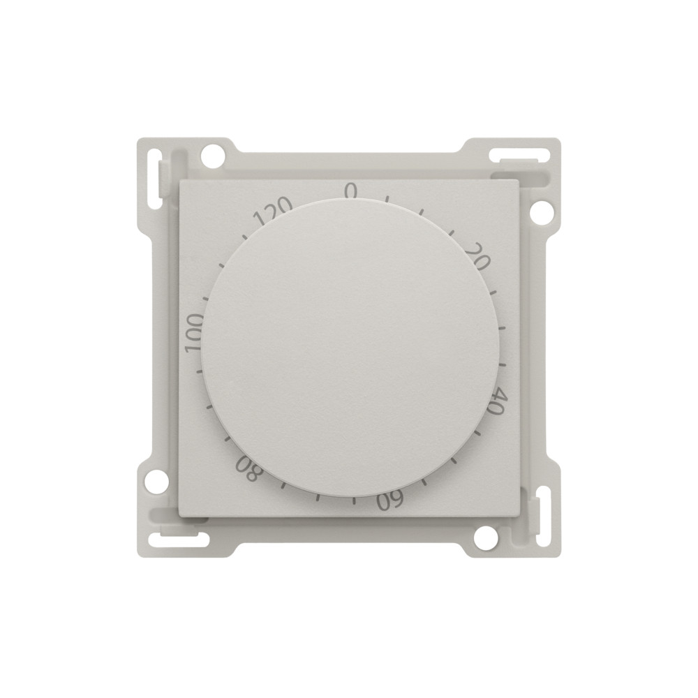 Niko Switches & Sockets Afwerkingsset Voor timer regelbaar tot 120 min., light grey