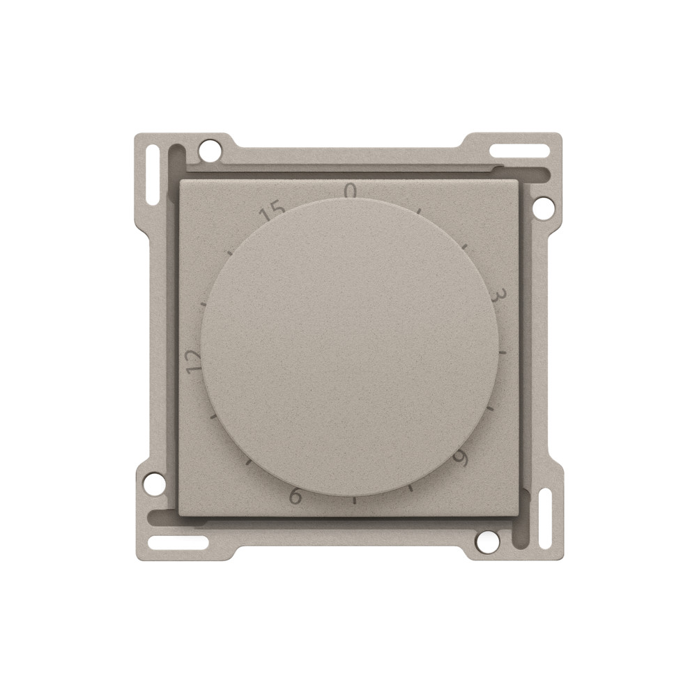 Niko Switches & Sockets Afwerkingsset Voor timer regelbaar tot 15 min., claystone textured