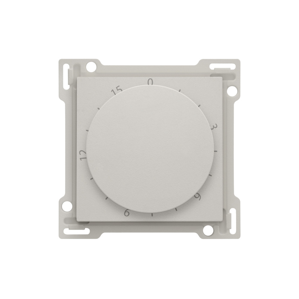 Niko Switches & Sockets Afwerkingsset Voor timer regelbaar tot 15 min., light grey