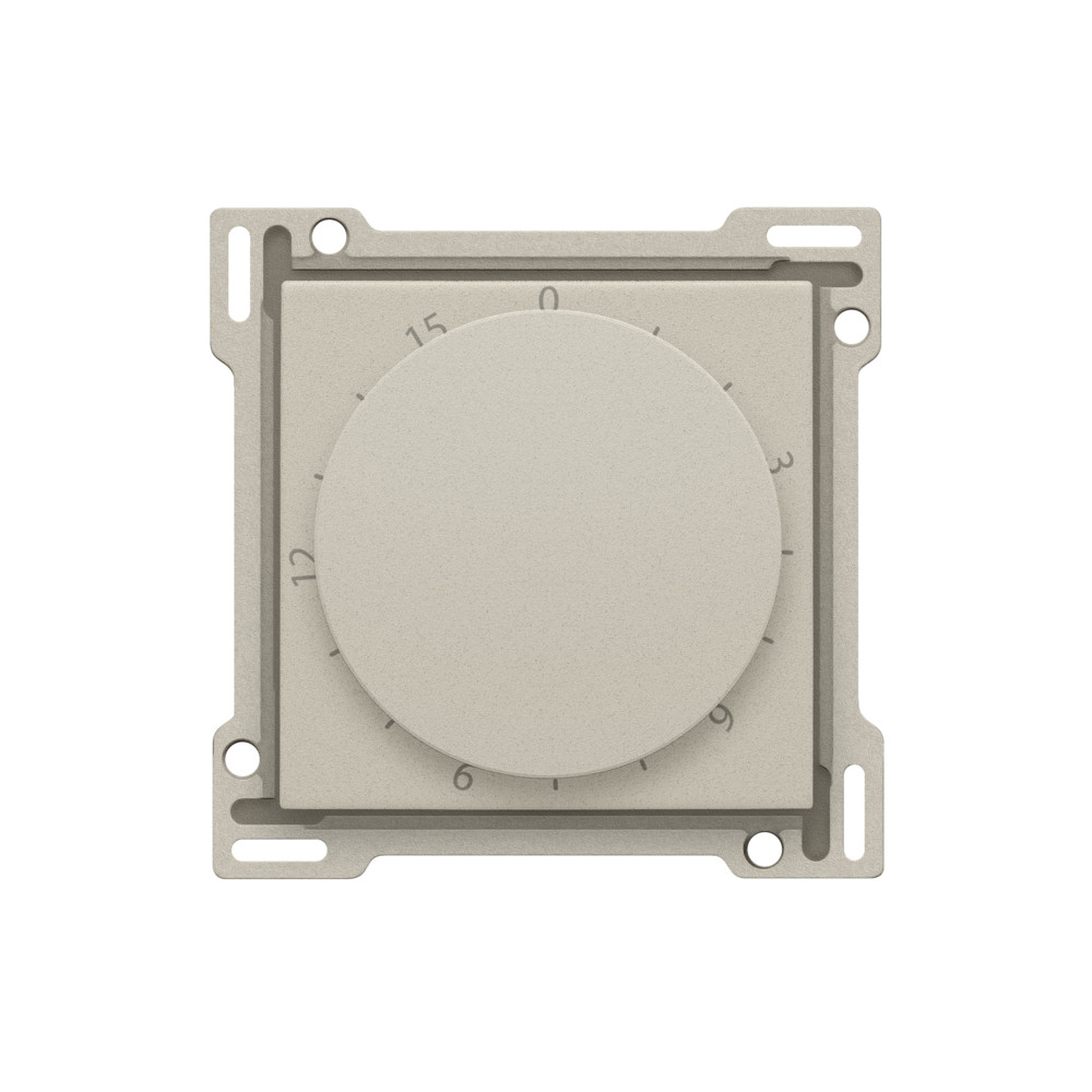 Niko Switches & Sockets Afwerkingsset Voor timer regelbaar tot 15 min., sand textured