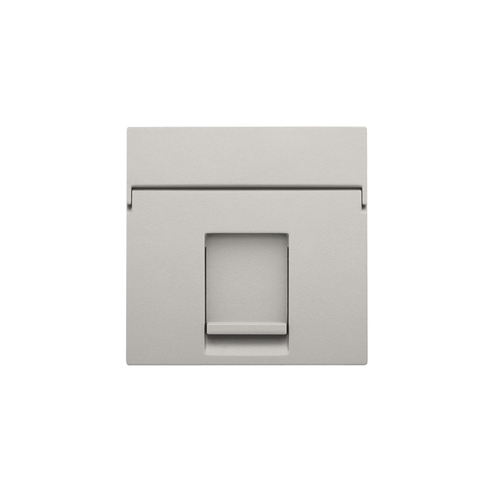 Niko Switches & Sockets Centraalplaat Data 1X RJ, light grey