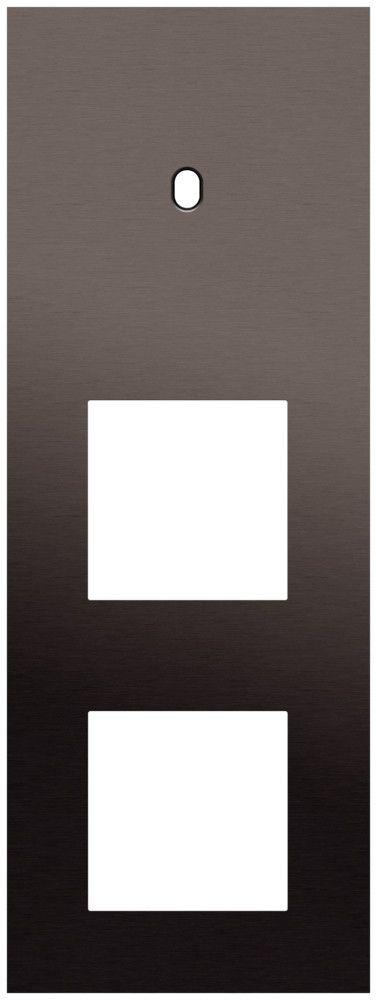 Niko Switches & Sockets Drievoudige Afdekplaat, verticaal 71 MM centerafstand, voor een enkelv