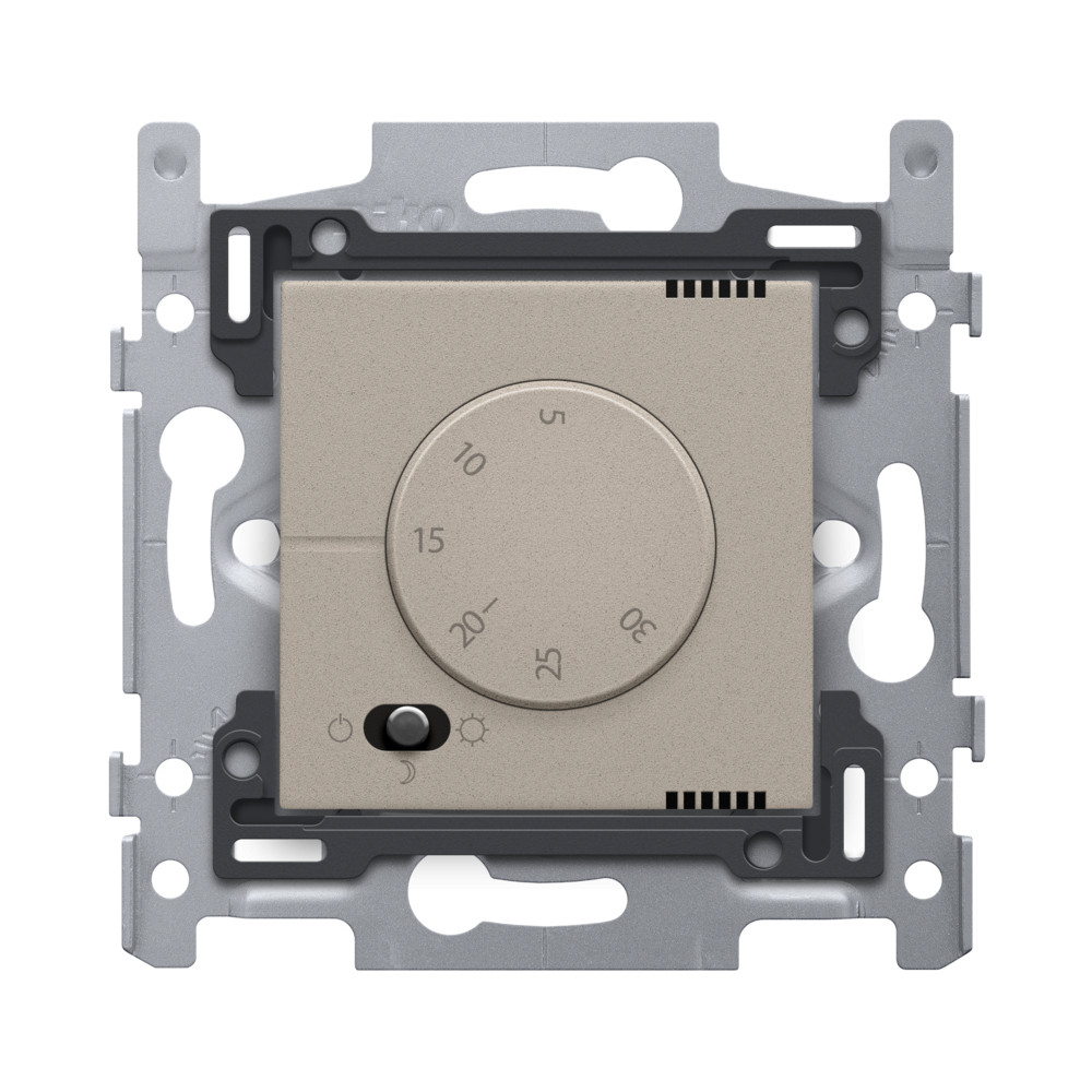 Niko Switches & Sockets Elektronische Thermostaat, claystone textured