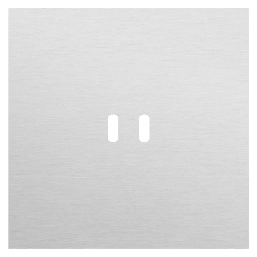 Niko Switches & Sockets Enkelvoudige Afdekplaat, voor dubbele usb-C lader, rocker en
