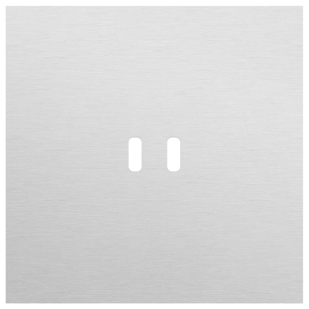 Niko Switches & Sockets Enkelvoudige Afdekplaat, voor dubbele usb-C lader, rocker en