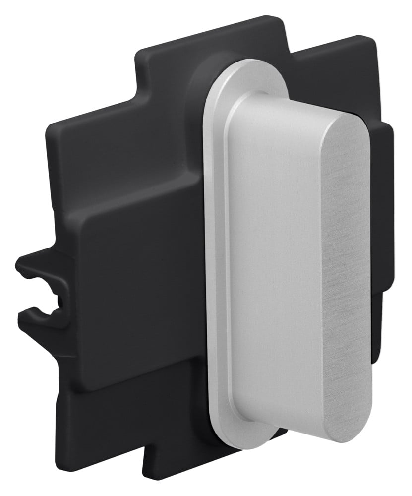 Niko Switches & Sockets Rocker voor enkelvoudige schakelfuncties, brass dark bronze patin
