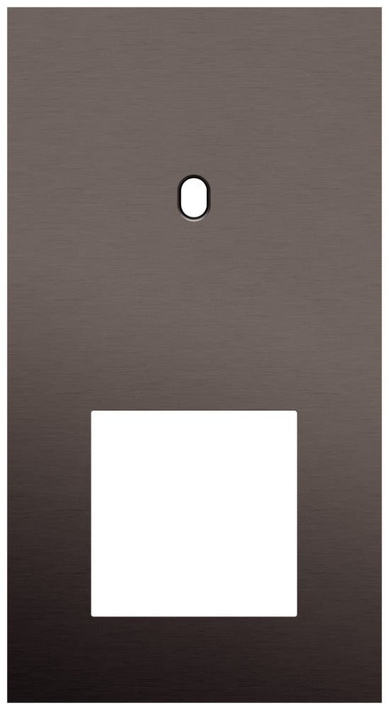 Niko Switches & Sockets Tweevoudige Afdekplaat, verticaal 71 MM centerafstand, voor een enkelv