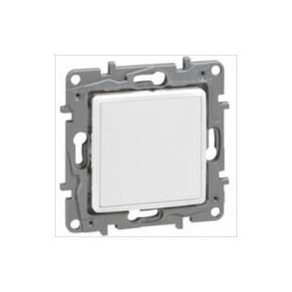 Legrand Schakelmateriaal Niloé Blindplaat/mosaic adapter wit voor 2 modules
