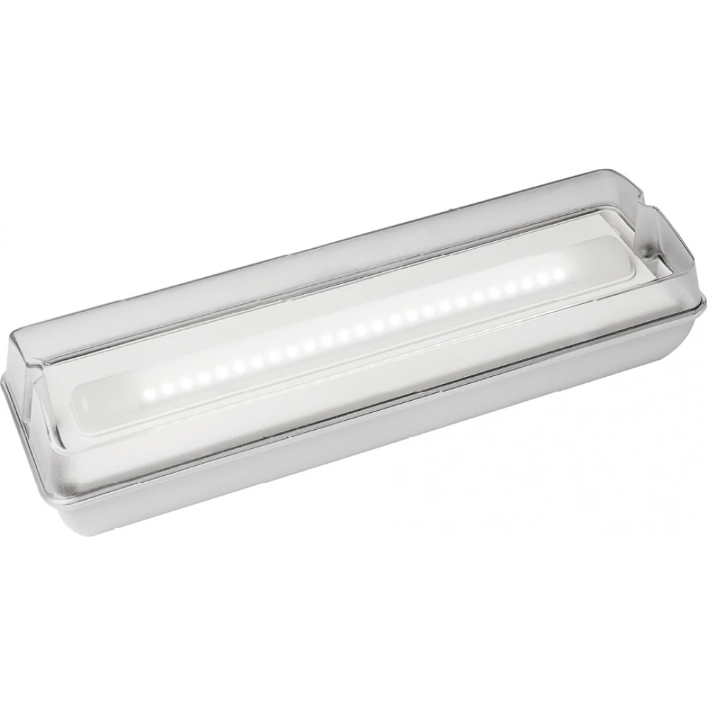 Normalux Ecolight europrisma noodverlichtingsarmatuur plafondopbouw wit ip65