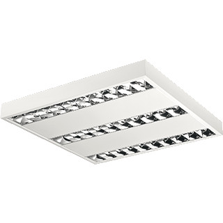 Norton NTP-XH led led armatuur 3000K 604x604mm 41-80° - breedstralend steekklem wit