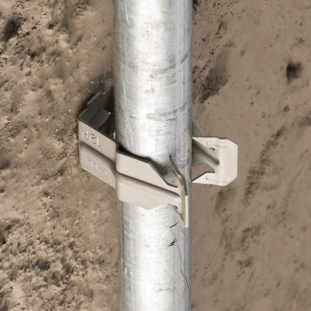 nVent CADDY Klemmen Druk-In' buis klem, 22–30 MM dia., 7 MM gat, rond
