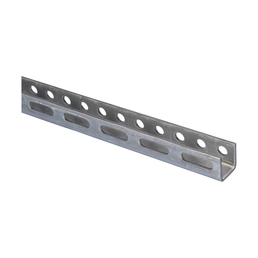 nVent CADDY U-profielsysteem U-Profiel type uc, geperforeerd, voorverzinkt staal, 30 X 30 X 2 MM