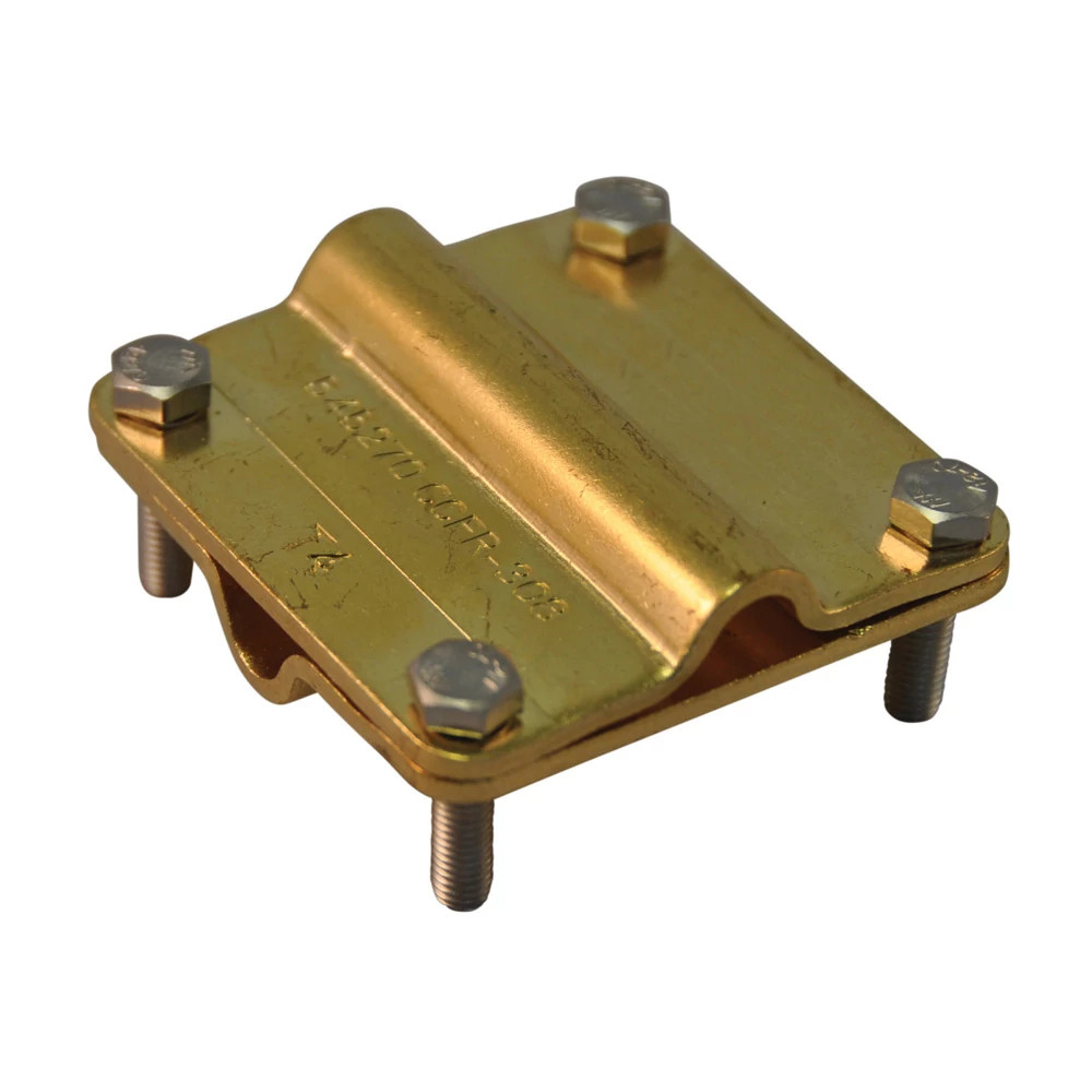 nVent ERICO Grondklem Voor meerdere doeleinden, messing, 8 MM in strengen