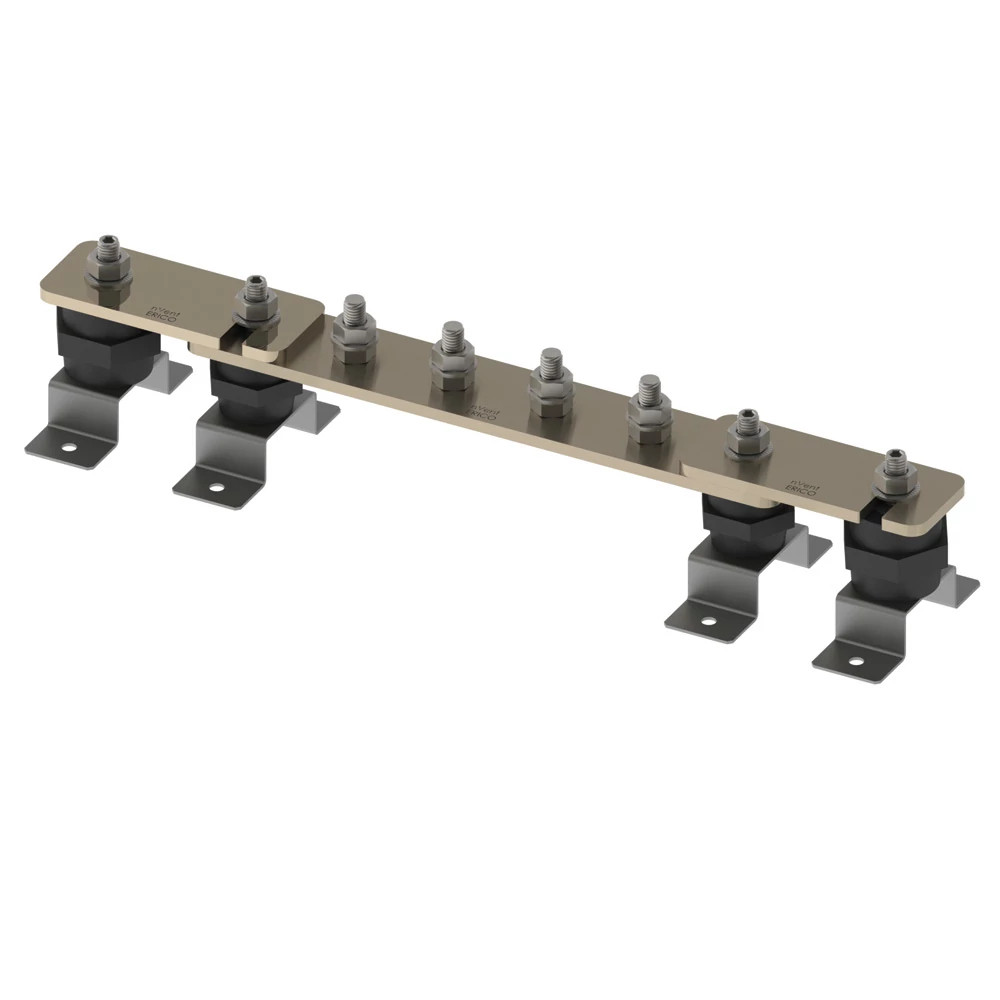 nVent ERICO Potentiaal Vereffeningsrails, vertind, 16 connections