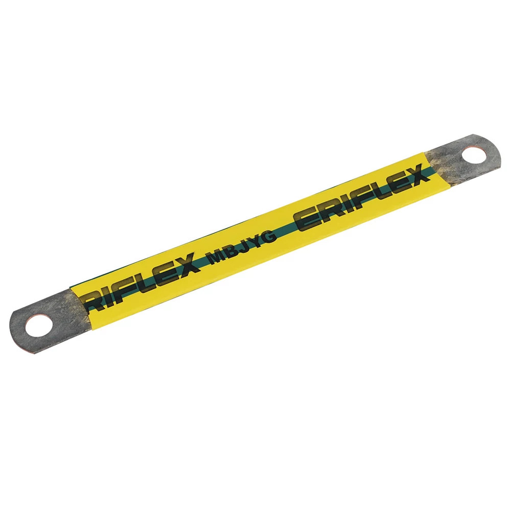 nVent ERIFLEX Aardingslitze, vertind koper, Geel-Groene aardlitze HF, vertind koper, 150 A bel.baarh., 25 MM²