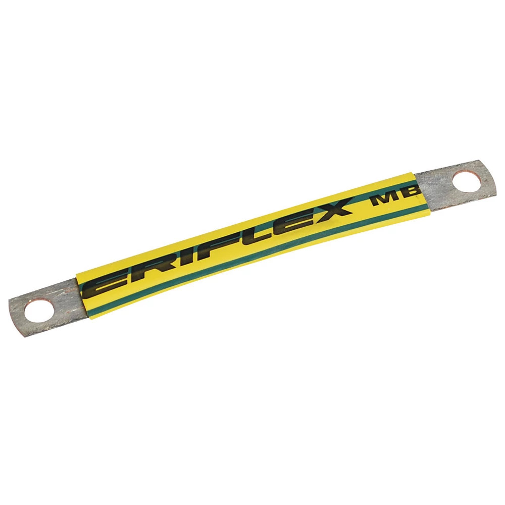 nVent ERIFLEX Aardingslitze, vertind koper, Geel-Groene aardlitze HF, vertind koper, 75 A bel.baarh., 10 MM²