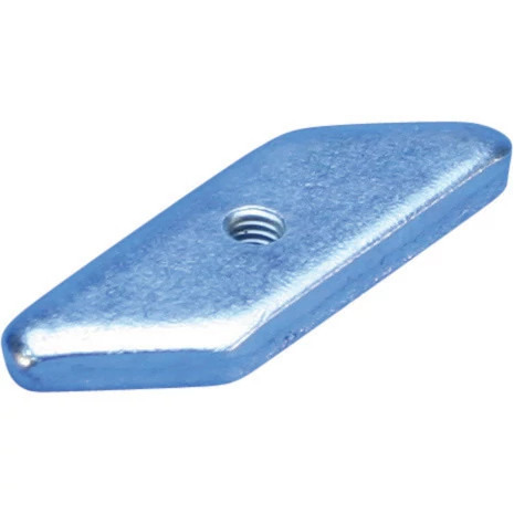 nVent ERIFLEX DIN Rail Accessories SN Strut nut for din rail, M4 thread