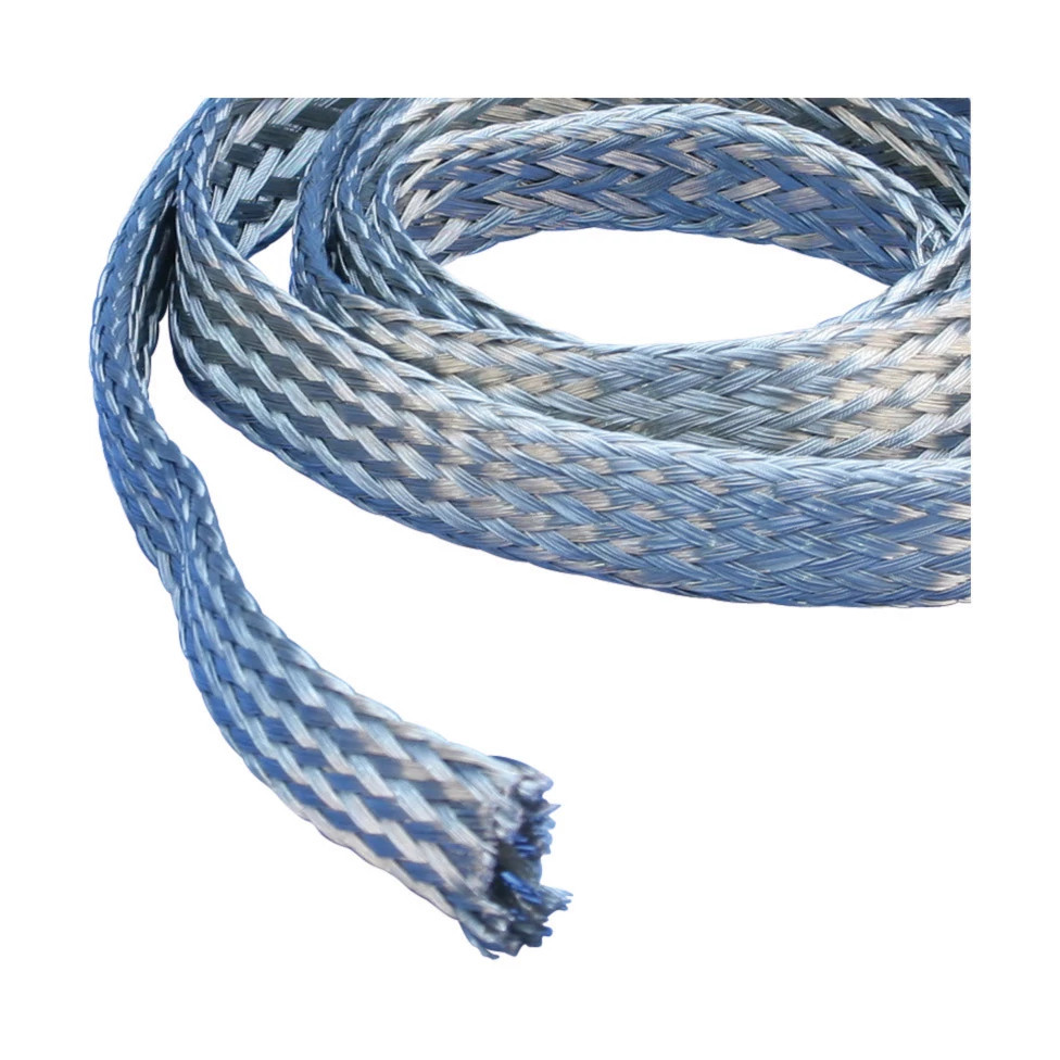 nVent ERIFLEX Litzes op rol Ttce Tubular braid in coil, tinned copper, 13 A nominal current