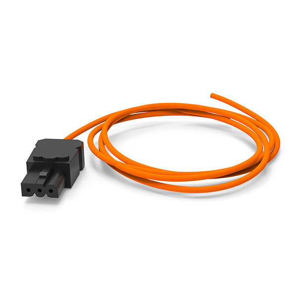 Nvent Hoffman aansluitingskabel oranje set A 5 stuks inc. power kabel vrouwelijk oranje 3,0 M