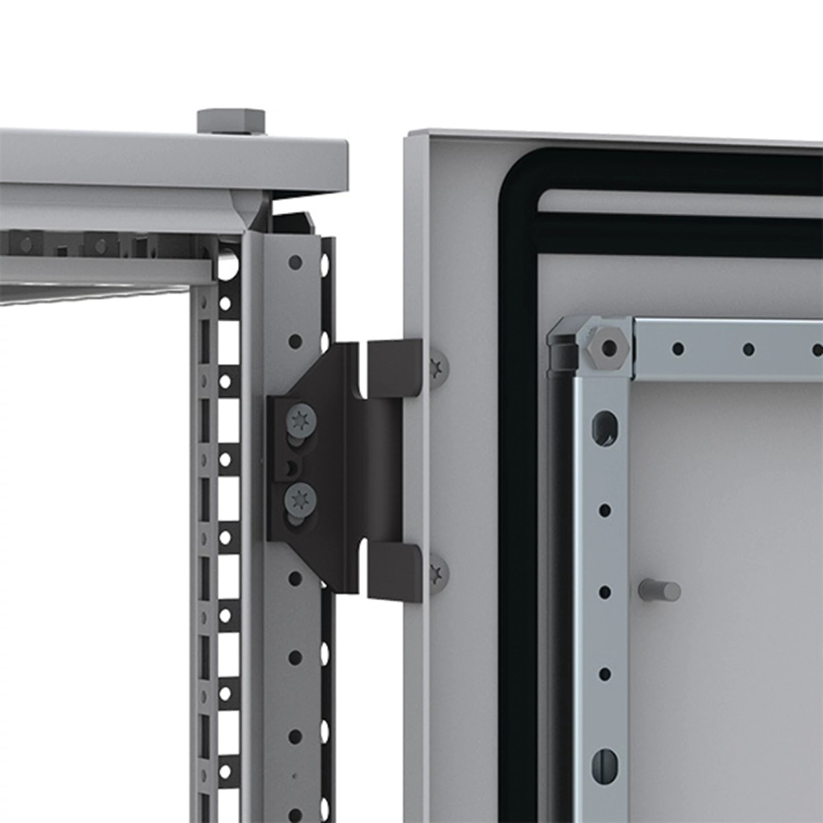 nVent HOFFMAN Vloerstaande kasten Verstelb. 180-graden scharnier