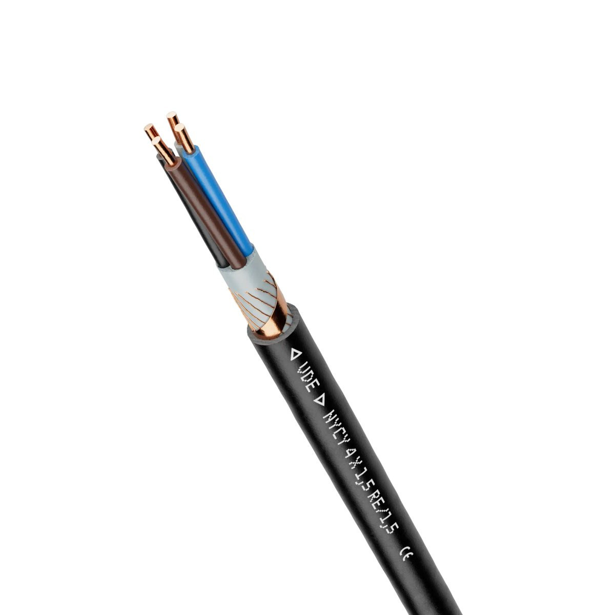 NYCY 3x2,5 re/2,5 0,6/1KV