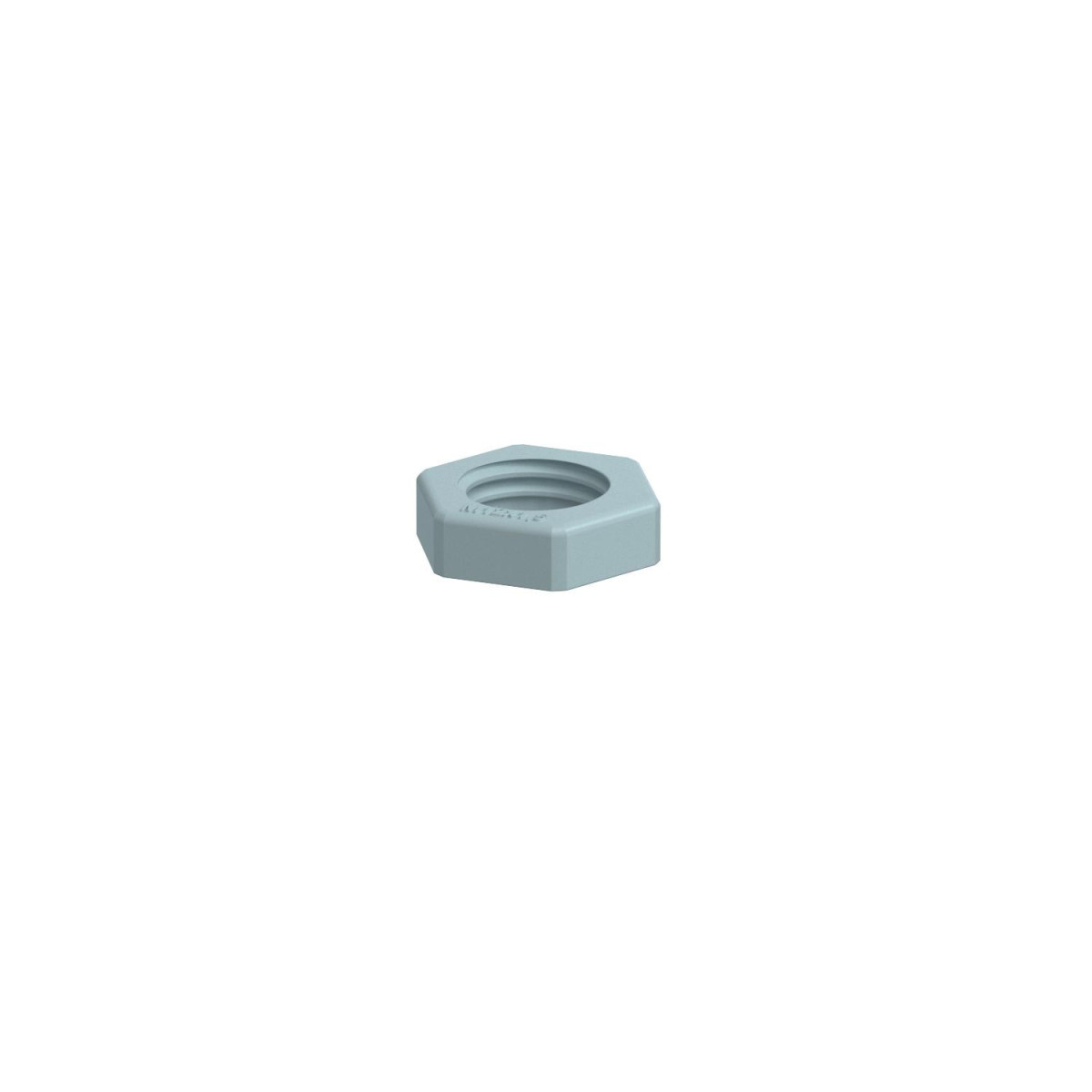 OBO 116 Wartelmoer M12 polyamide zilvergrijs ral 7001