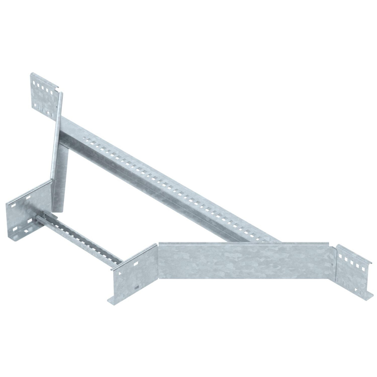 OBO Aanbouw T-stuk voor kabelladder 110x400 staal thermisch verzinkt