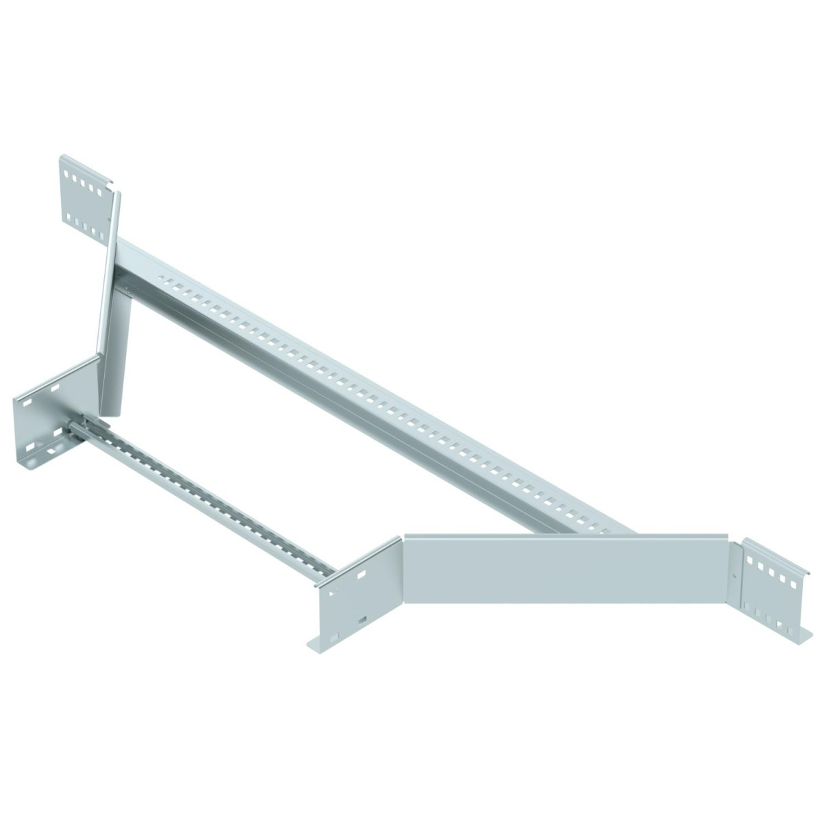 OBO Aanbouw T-stuk voor kabelladder 110x600 staal sendzimir verzinkt zink