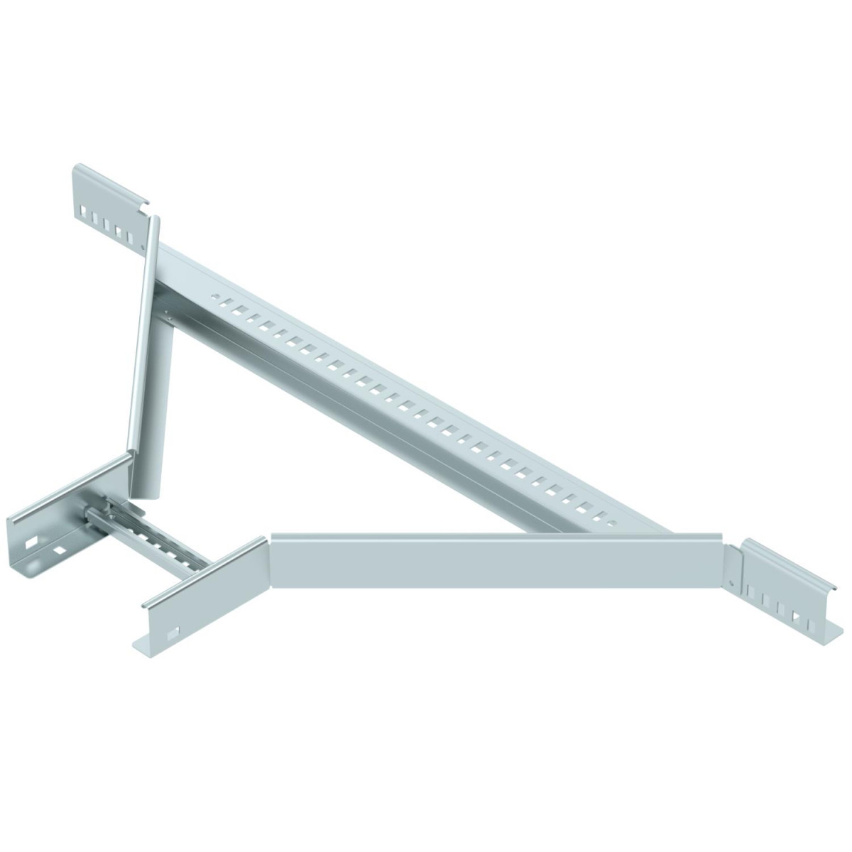OBO Aanbouw T-stuk voor kabelladder 60x200 staal sendzimir verzinkt zink