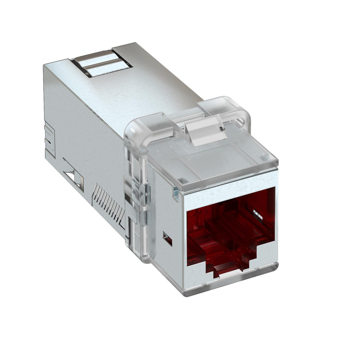 OBO Aansluitmodule Cat 6a afgeschermd grijs