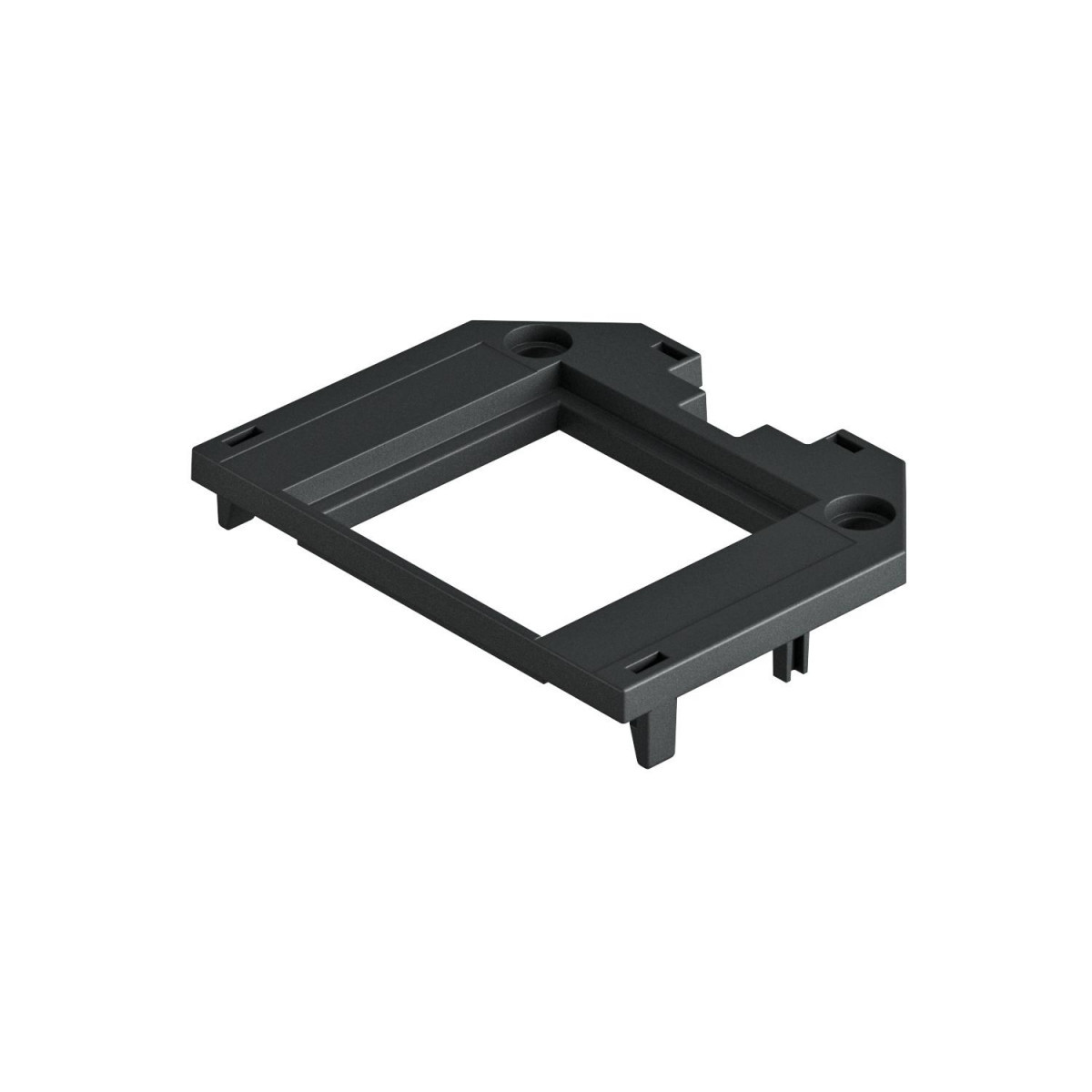 OBO Afdekplaat Voor ut3 en ut4, 1 modul45 61x76x4 polyamide grafietzwart R
