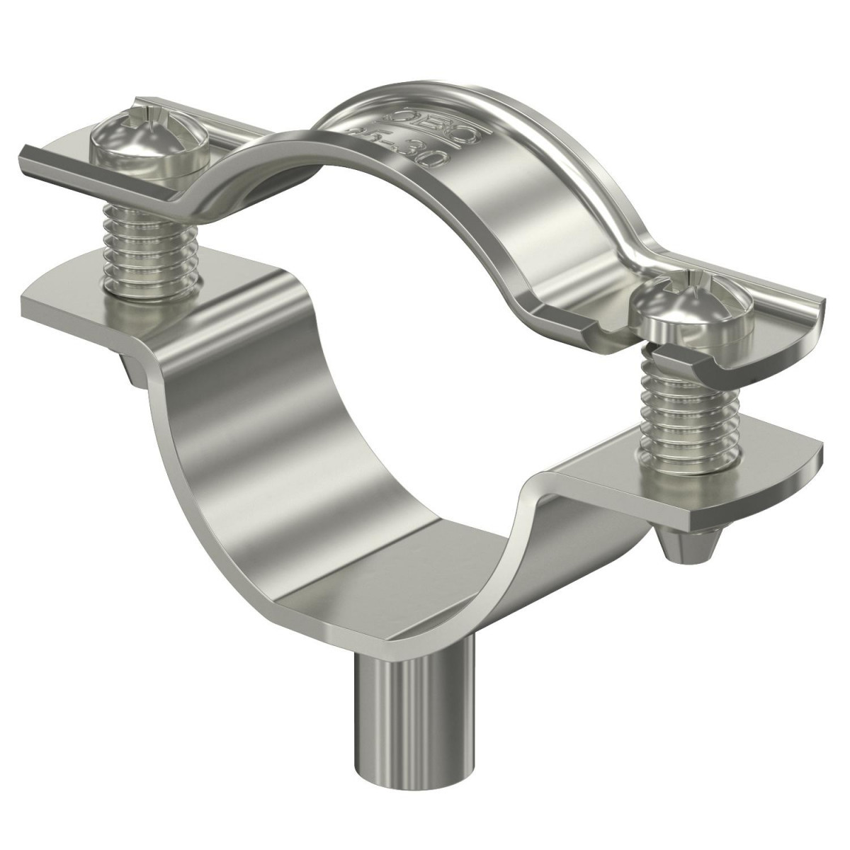 OBO Afstandklem Met draadaansluiting M6 25-30MM roestvast staal 1.4571 a4