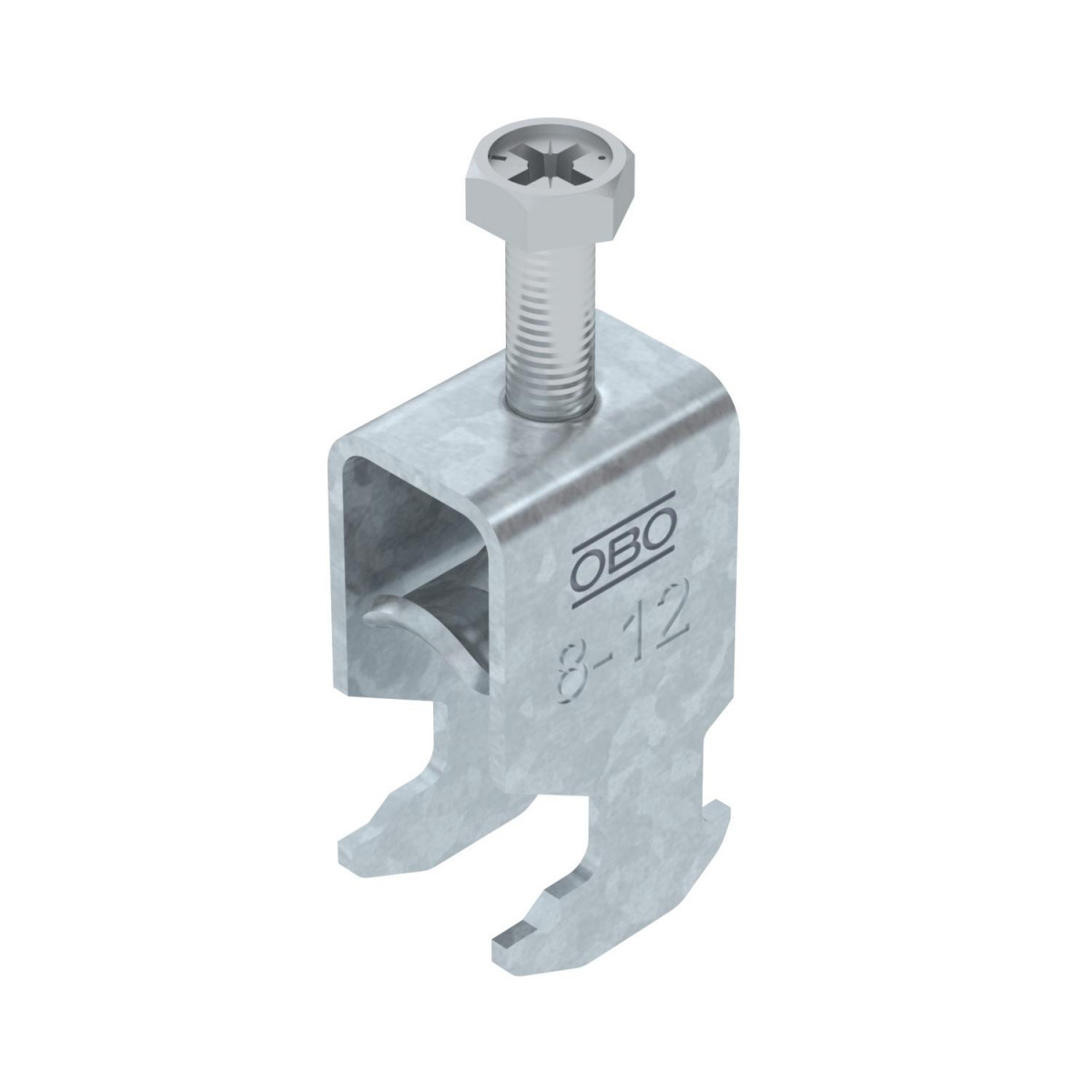 OBO Beugelklem 2056 08-12MM staal thermisch verzinkt