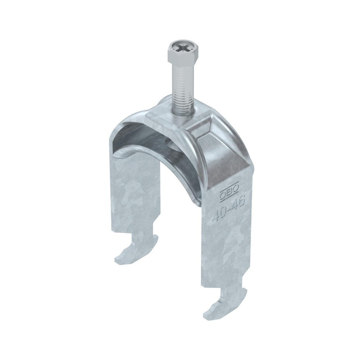 OBO Beugelklem 2056 40-46MM staal thermisch verzinkt