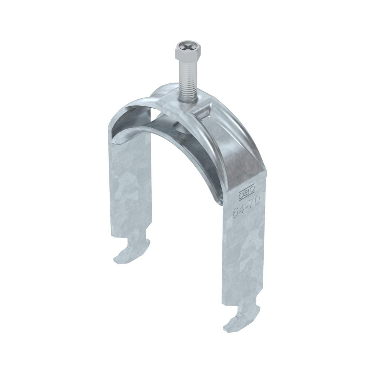 OBO Beugelklem 2056 64-70MM staal thermisch verzinkt