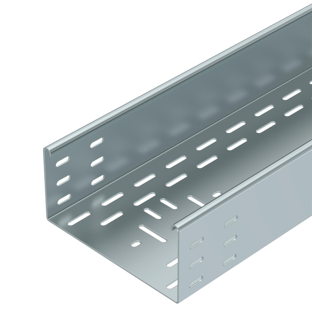 OBO BKRS-Serie Kabelgoot BKRS beloopbaar 100x200x3000 staal sendzimir verzinkt zink