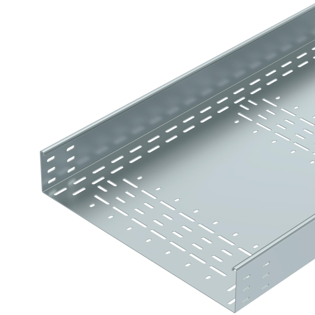 OBO BKRS-Serie Kabelgoot BKRS beloopbaar 100x500x3000 staal sendzimir verzinkt zink
