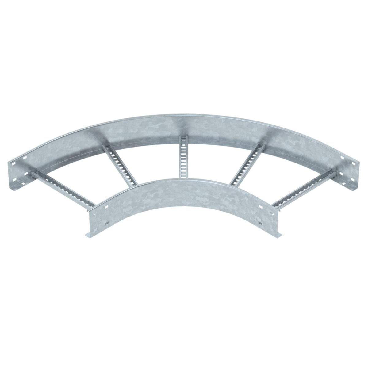 OBO Bocht 90° voor kabelladder 110x400 staal thermisch verzinkt